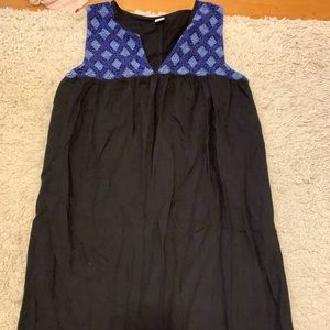 Old Navy Embroidered Tank Top Dress